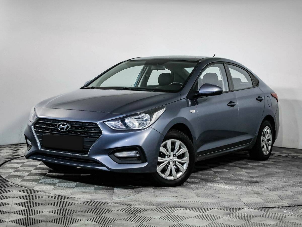 Hyundai Solaris б/у, 2018, Механическая. Посмотреть фото