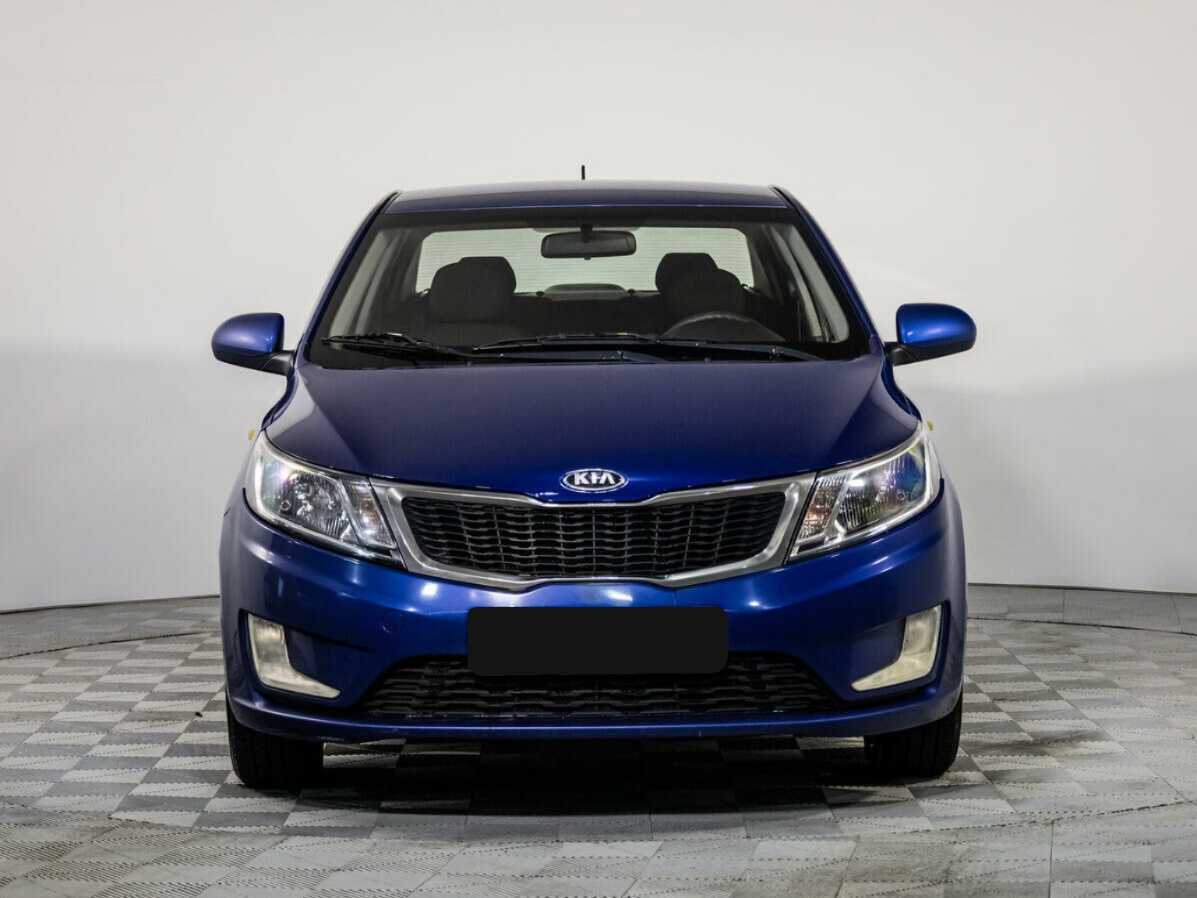 Kia Rio б/у, 2013, Механическая. Фото: #0
