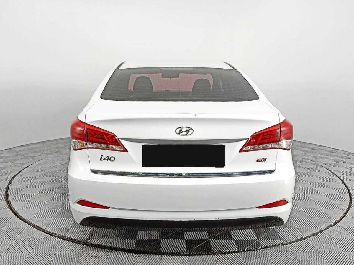 Hyundai i40 б/у, 2015, Механическая. Фото: #5