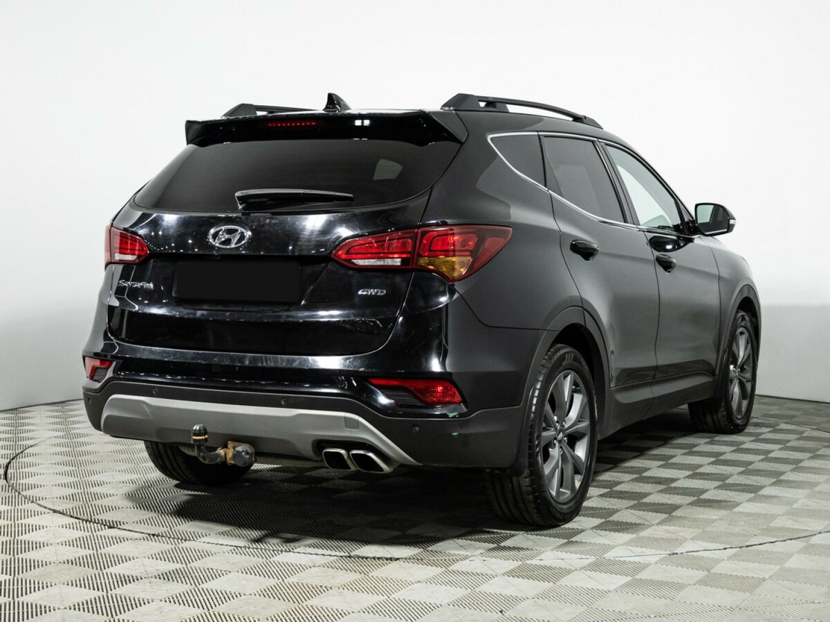 Hyundai Santa Fe б/у, 2017, Автоматическая. Фото: #3