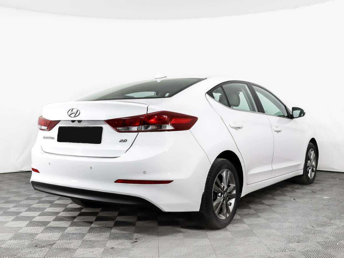 Hyundai Elantra б/у, 2017, Автоматическая. Фото: #4