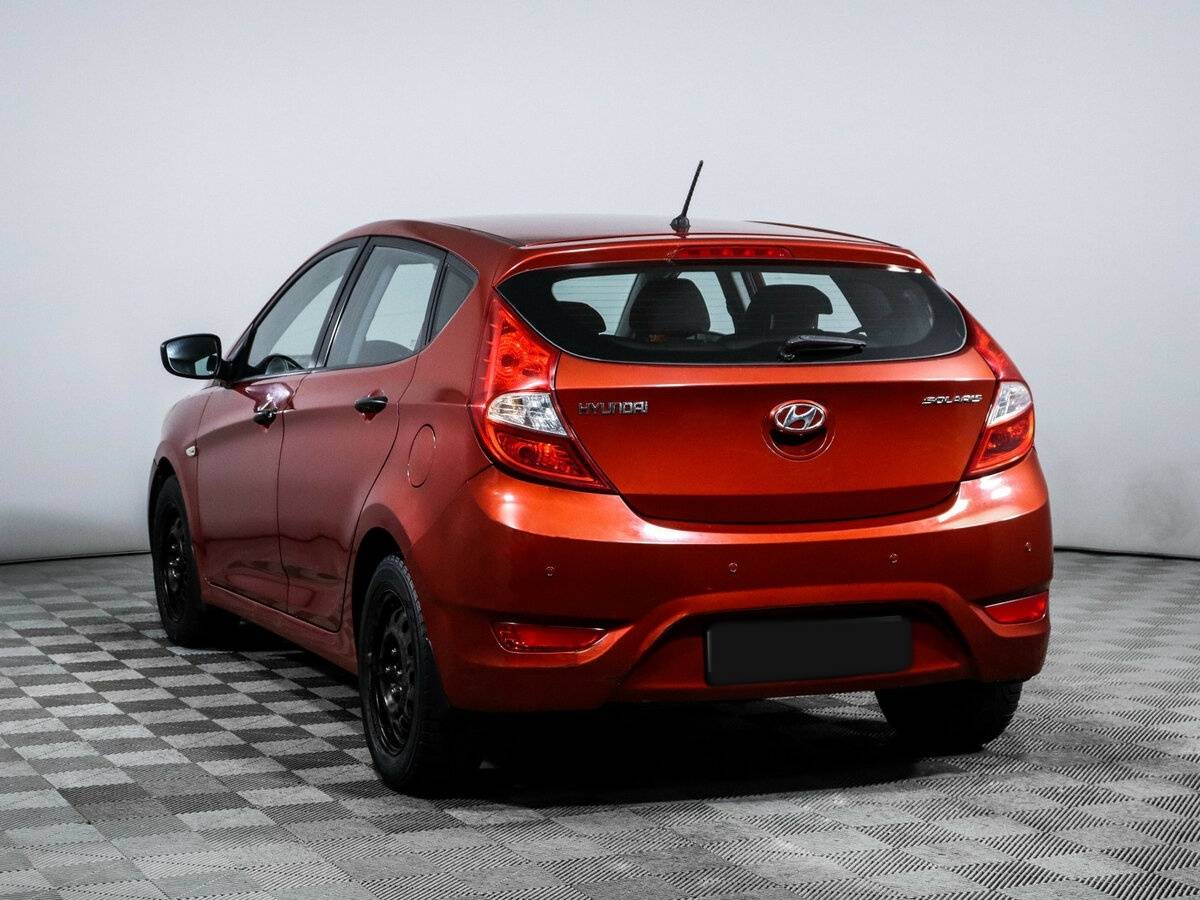 Hyundai Solaris б/у, 2013, Механическая. Фото: #5