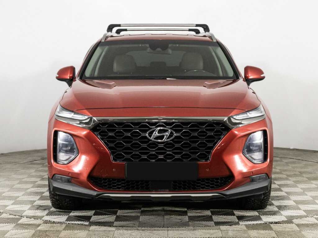 Hyundai Santa Fe б/у, 2019, Автоматическая. Фото: #1
