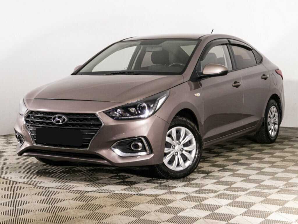 Hyundai Solaris б/у, 2018, Механическая. Посмотреть фото