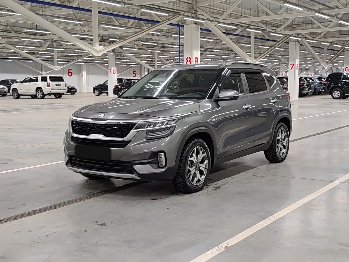Kia Seltos б/у, 2021, Вариатор. Посмотреть фото