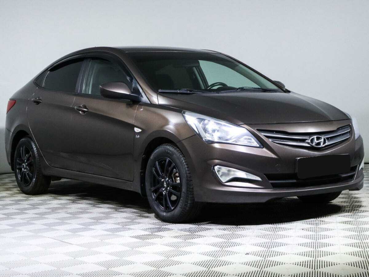 Hyundai Solaris б/у, 2014, Автоматическая. Фото: #2