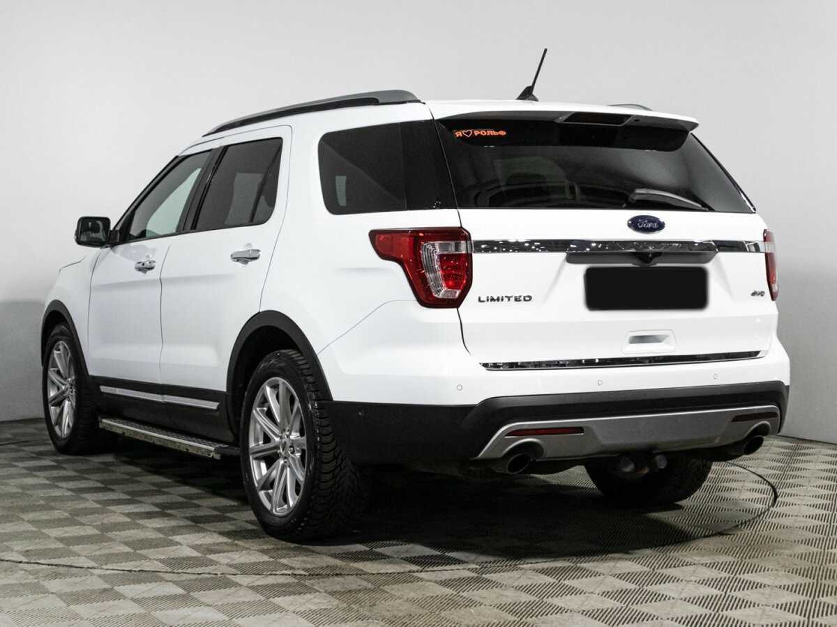 Ford Explorer б/у, 2017, Автоматическая. Фото: #6