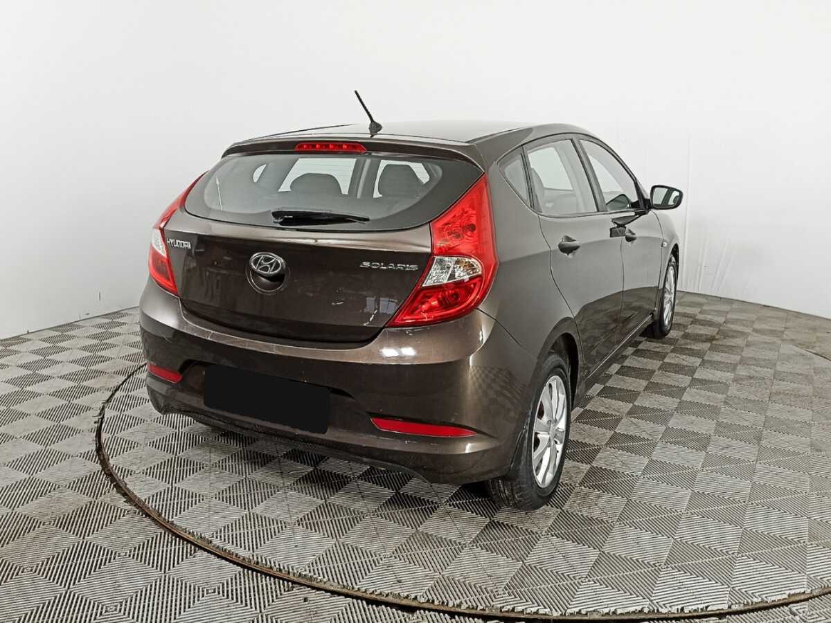 Hyundai Solaris б/у, 2014, Механическая. Фото: #4