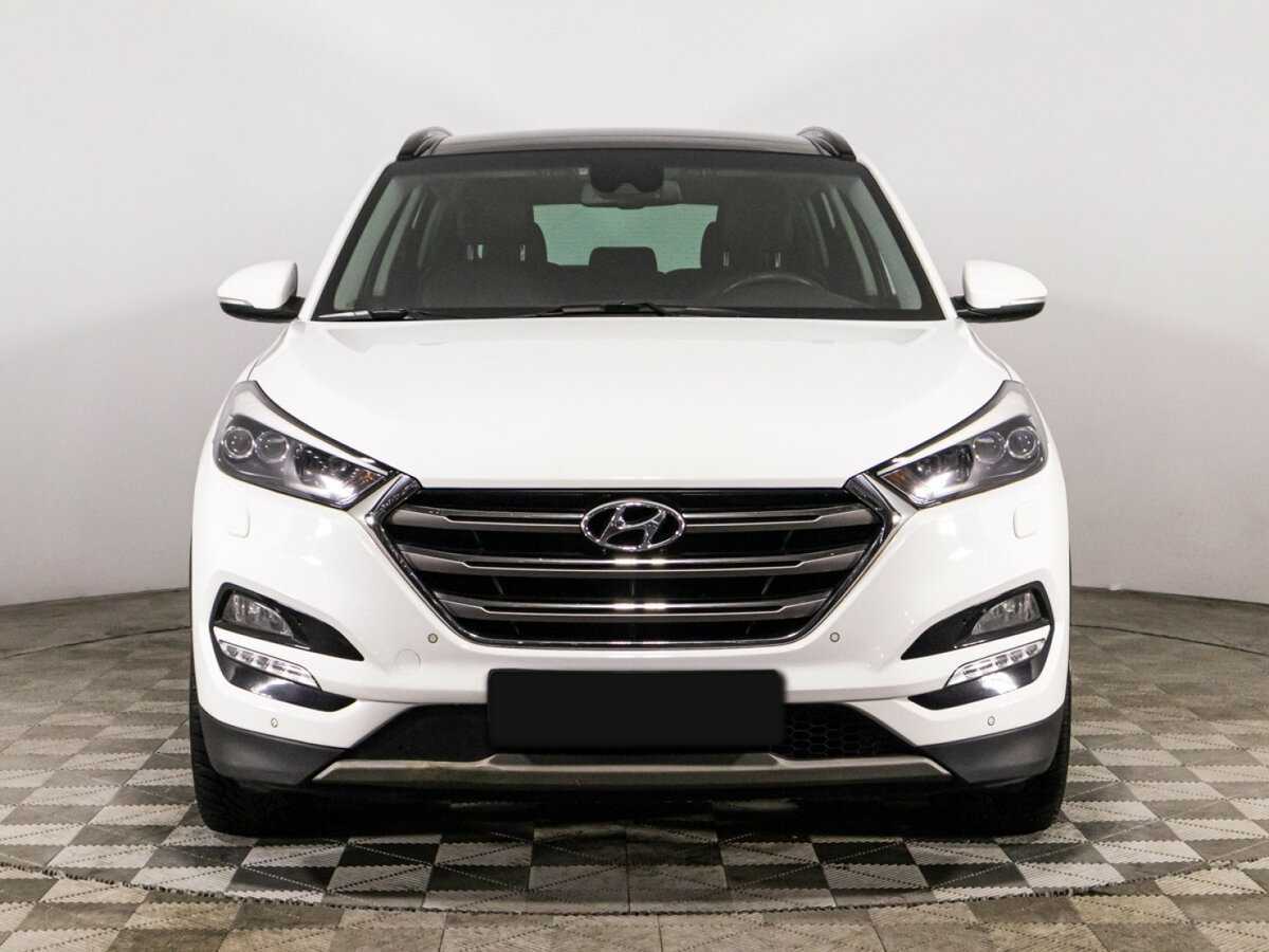 Hyundai Tucson б/у, 2016, Роботизированная. Фото: #1