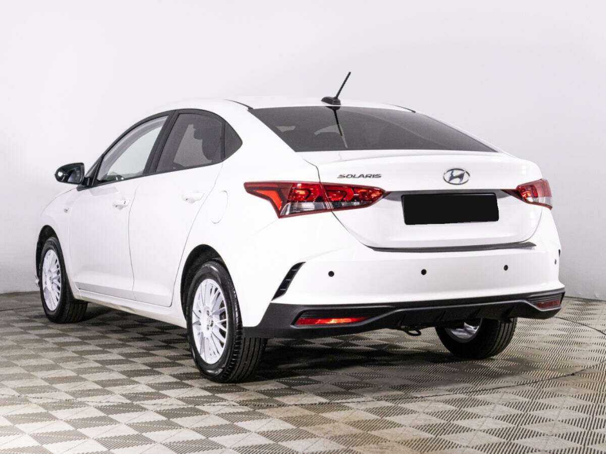 Hyundai Solaris б/у, 2021, Автоматическая. Фото: #6