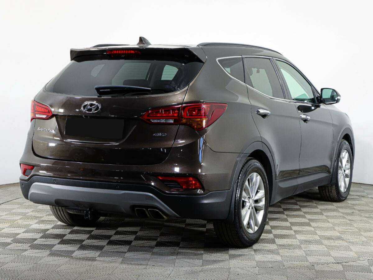 Hyundai Santa Fe б/у, 2018, Автоматическая. Фото: #4