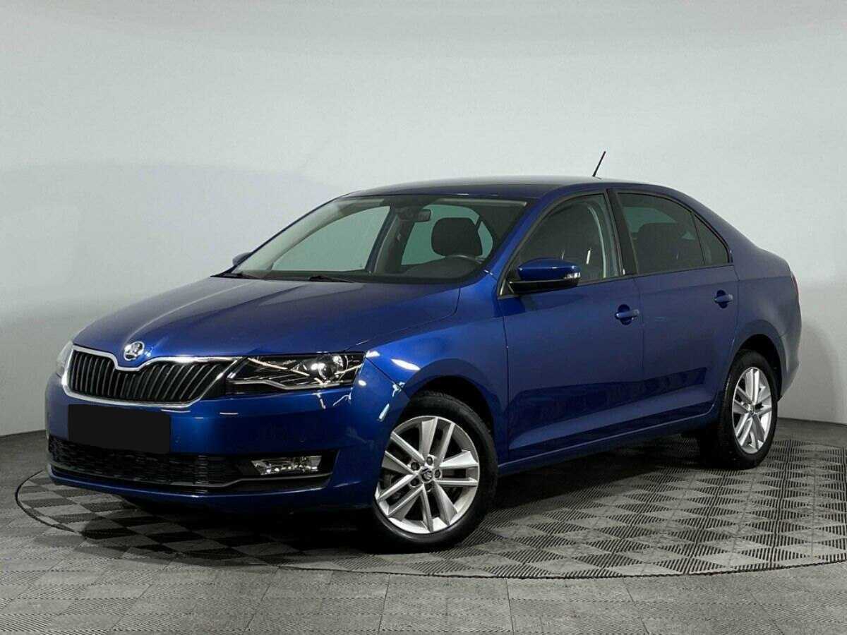 Skoda Rapid б/у, 2019, Роботизированная. Посмотреть фото
