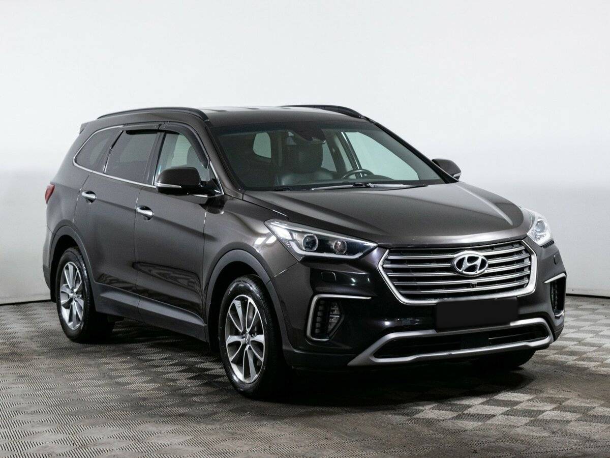 Hyundai Santa Fe б/у, 2017, Автоматическая. Фото: #2
