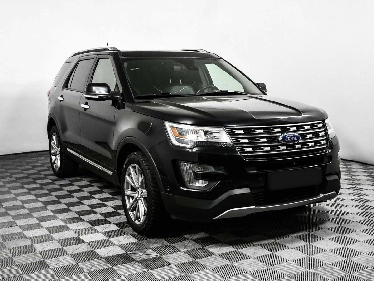 Ford Explorer б/у, 2017, Автоматическая. Фото: #2