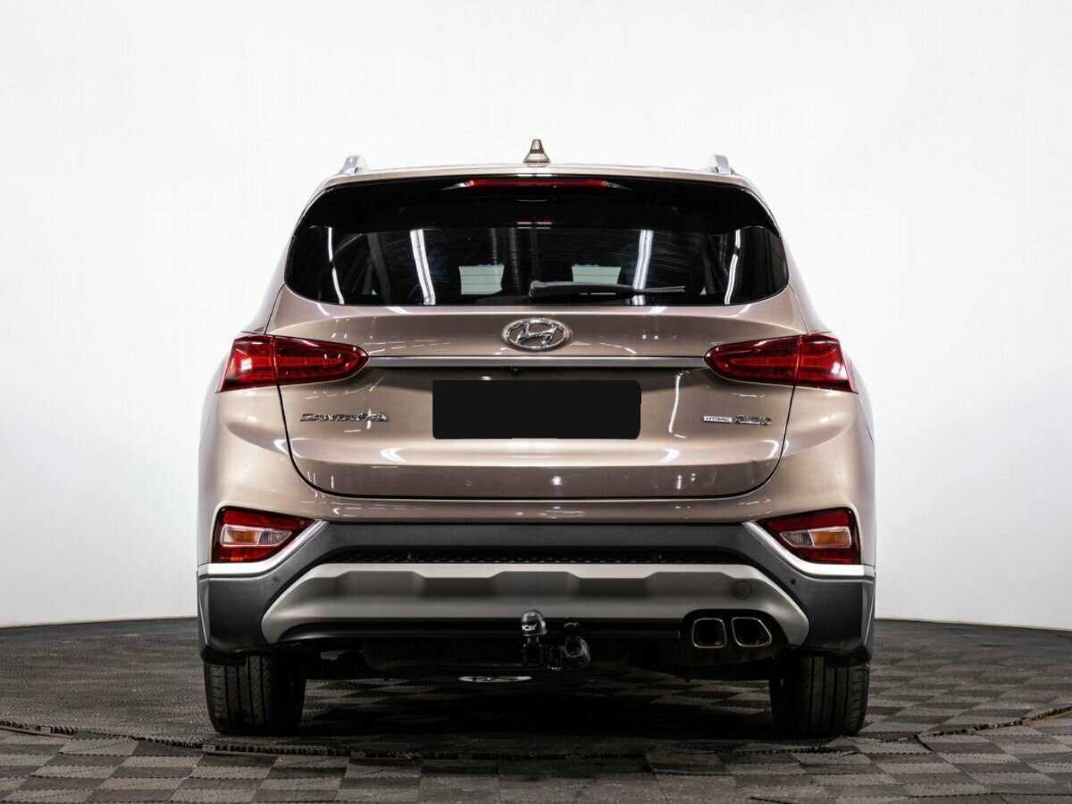 Hyundai Santa Fe б/у, 2018, Автоматическая. Фото: #4