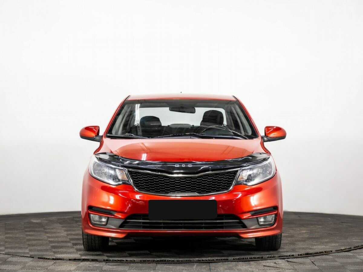 Kia Rio б/у, 2016, Механическая. Фото: #1