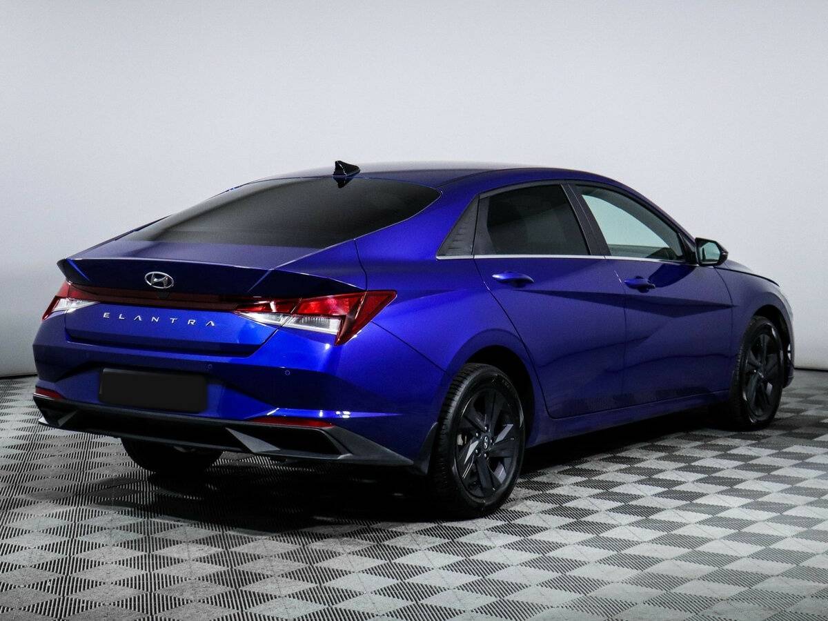 Hyundai Elantra б/у, 2021, Автоматическая. Фото: #3
