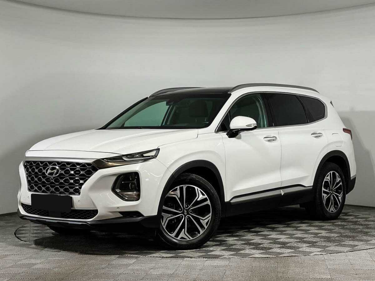 Hyundai Santa Fe б/у, 2018, Автоматическая. Фото: #0