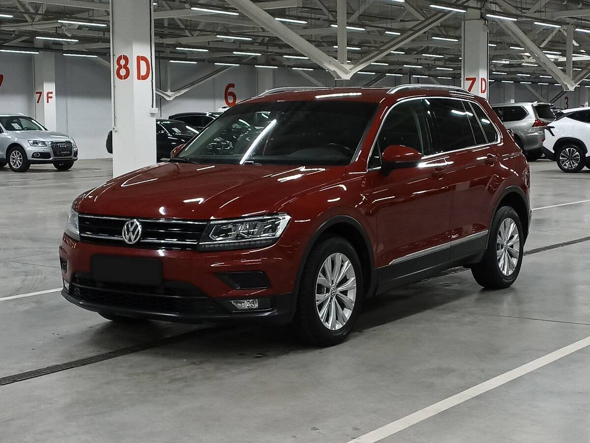 Volkswagen Tiguan б/у, 2018, Роботизированная. Фото: #0