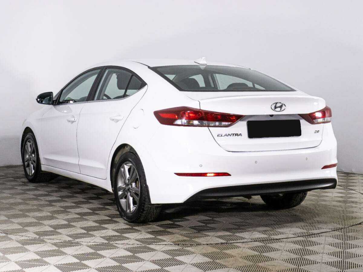Hyundai Elantra б/у, 2017, Автоматическая. Фото: #6