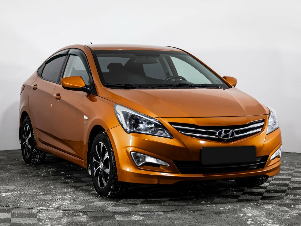 Hyundai Solaris б/у, 2014, Автоматическая. Фото: #2