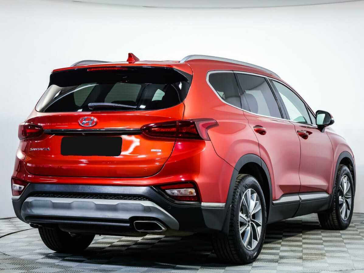 Hyundai Santa Fe б/у, 2019, Автоматическая. Фото: #3
