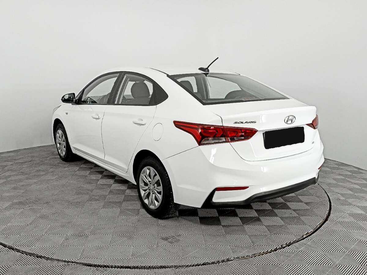 Hyundai Solaris б/у, 2019, Механическая. Фото: #6