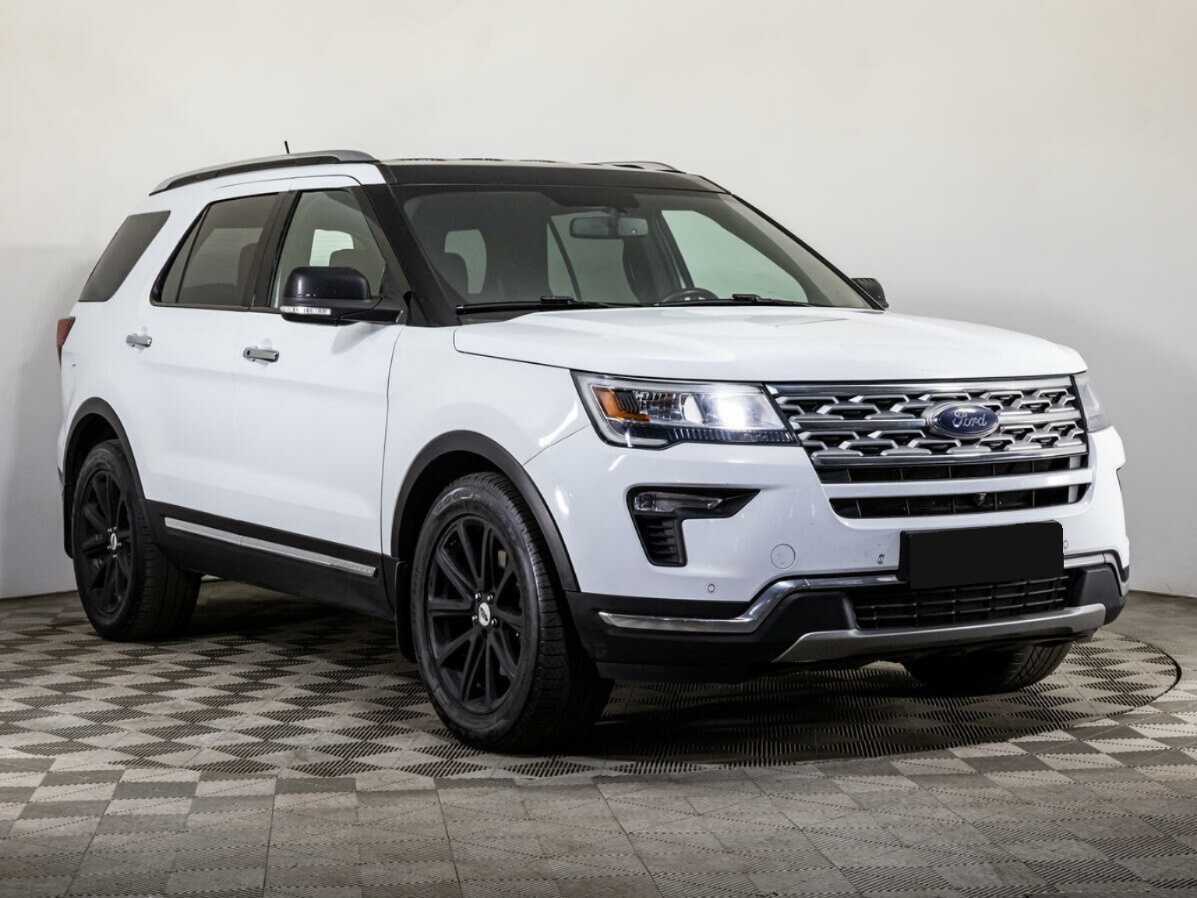 Ford Explorer б/у, 2018, Автоматическая. Фото: #2