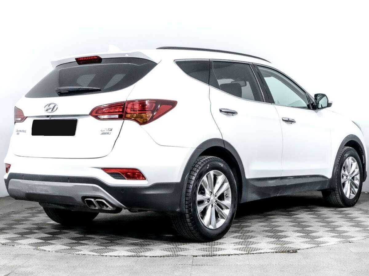 Hyundai Santa Fe б/у, 2017, Автоматическая. Фото: #3