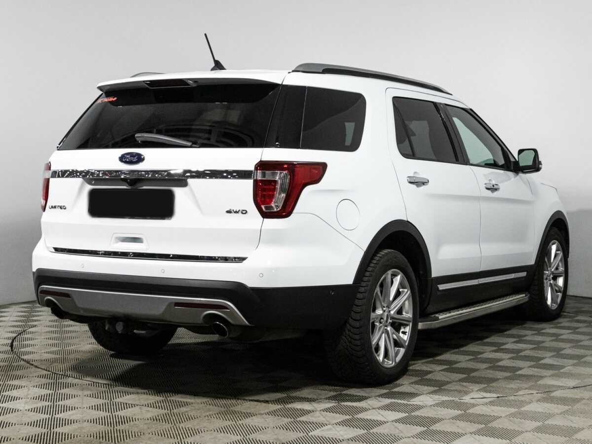Ford Explorer б/у, 2017, Автоматическая. Фото: #4