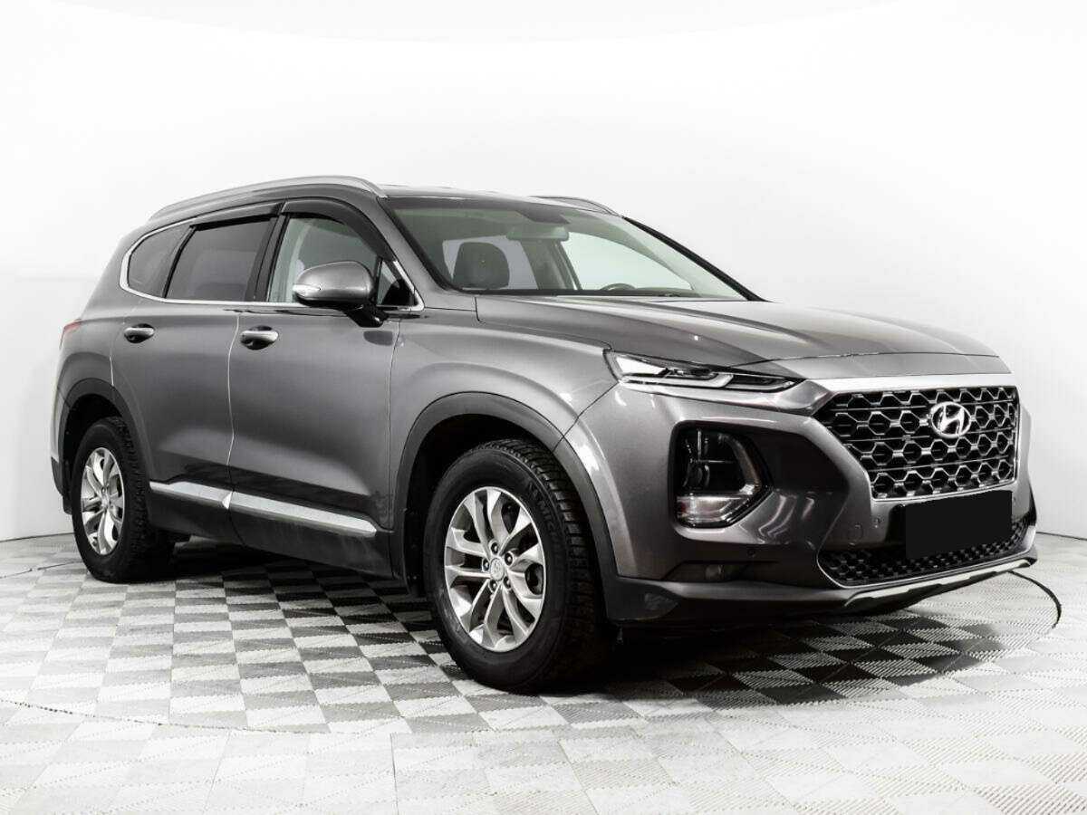 Hyundai Santa Fe б/у, 2018, Автоматическая. Фото: #3