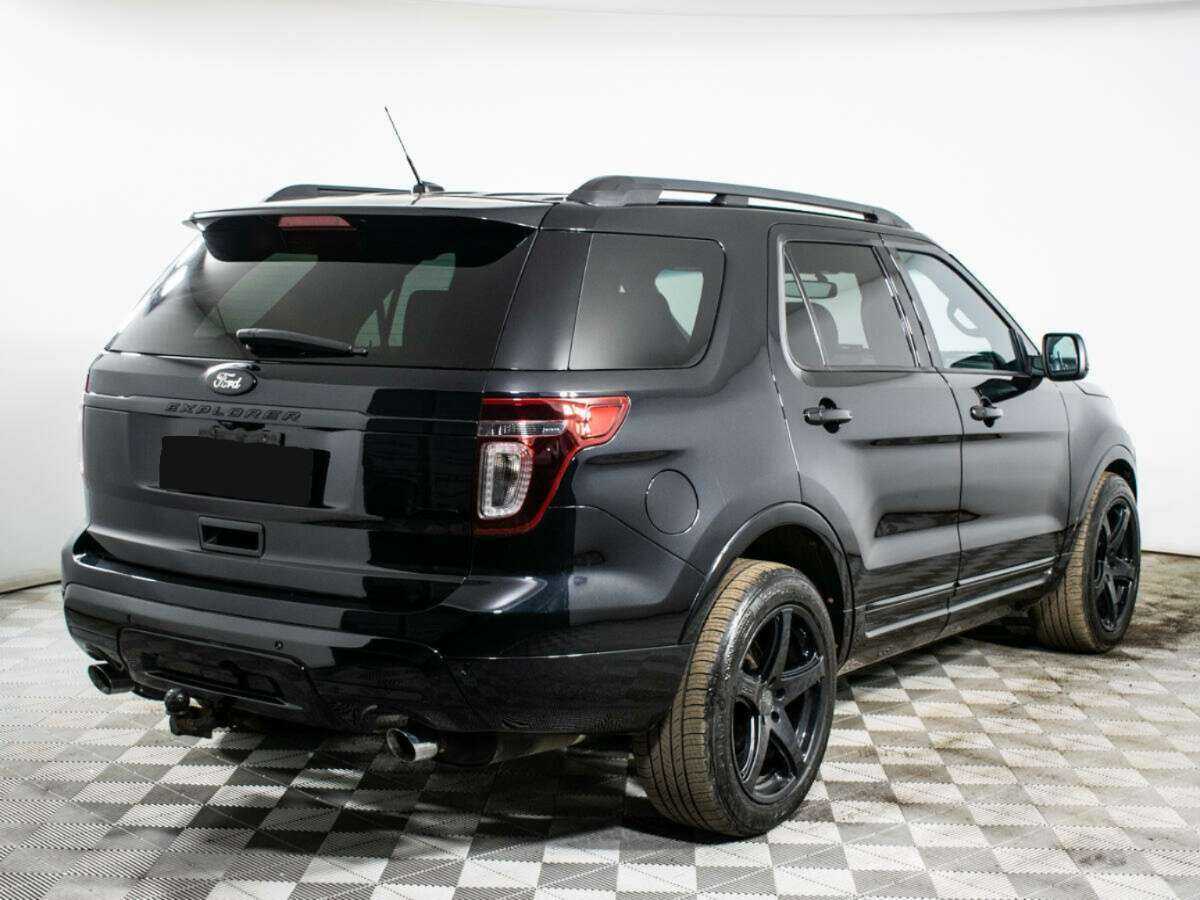 Ford Explorer б/у, 2013, Автоматическая. Фото: #3