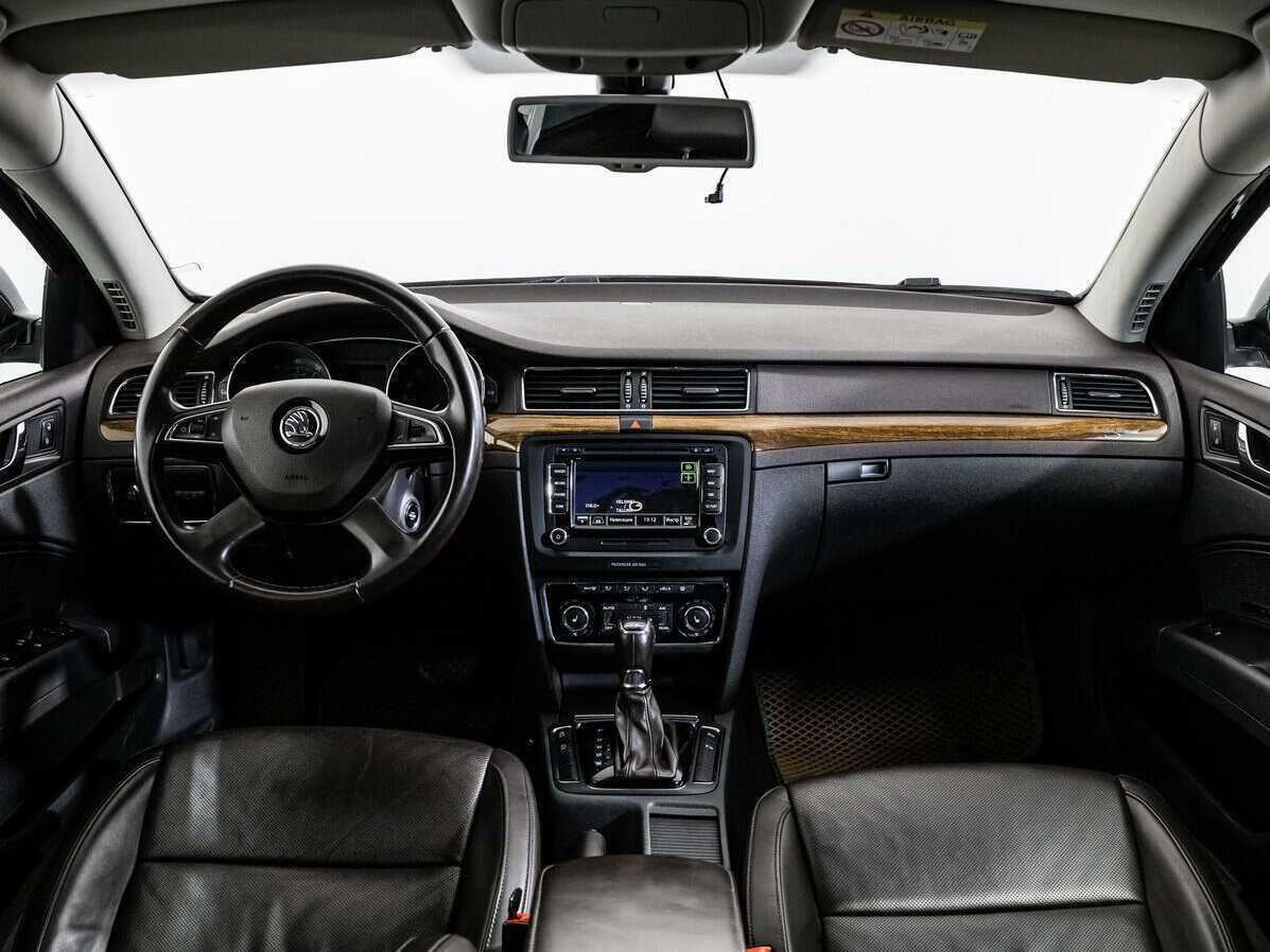 Шкода Суперб б/у, 2014, Роботизированная. Фото: #12