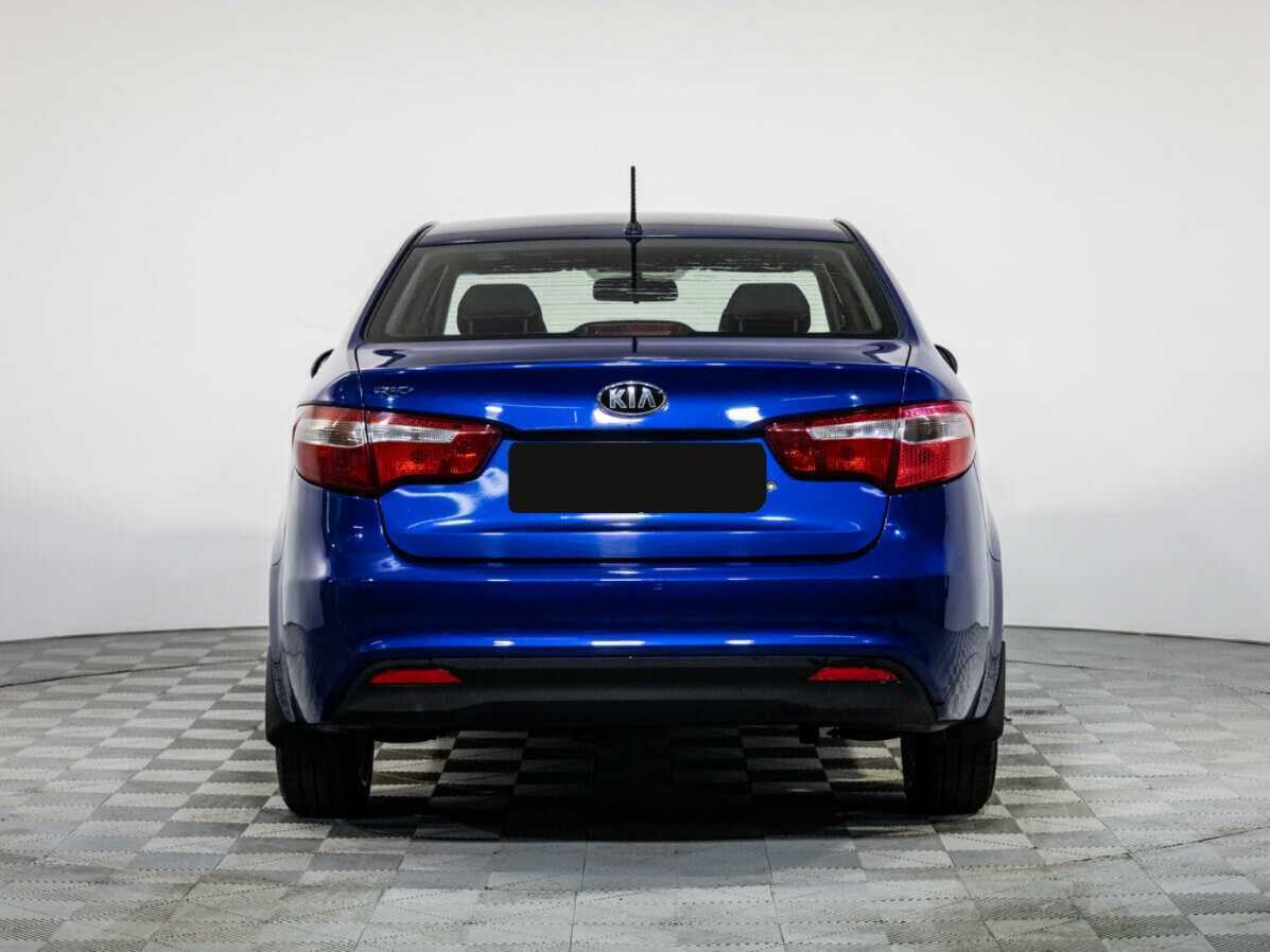 Kia Rio б/у, 2013, Механическая. Фото: #4