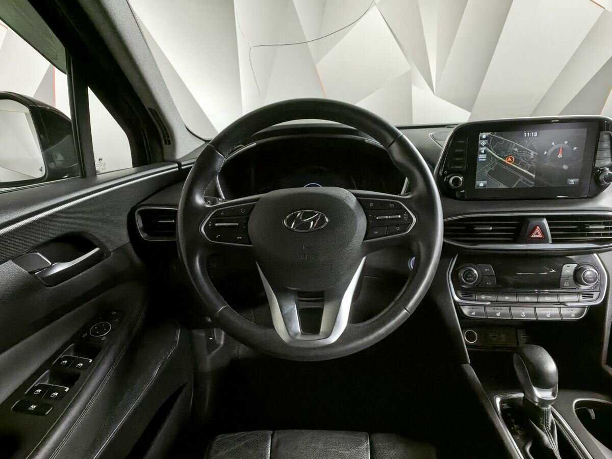 Hyundai Santa Fe б/у, 2019, Автоматическая. Фото: #12