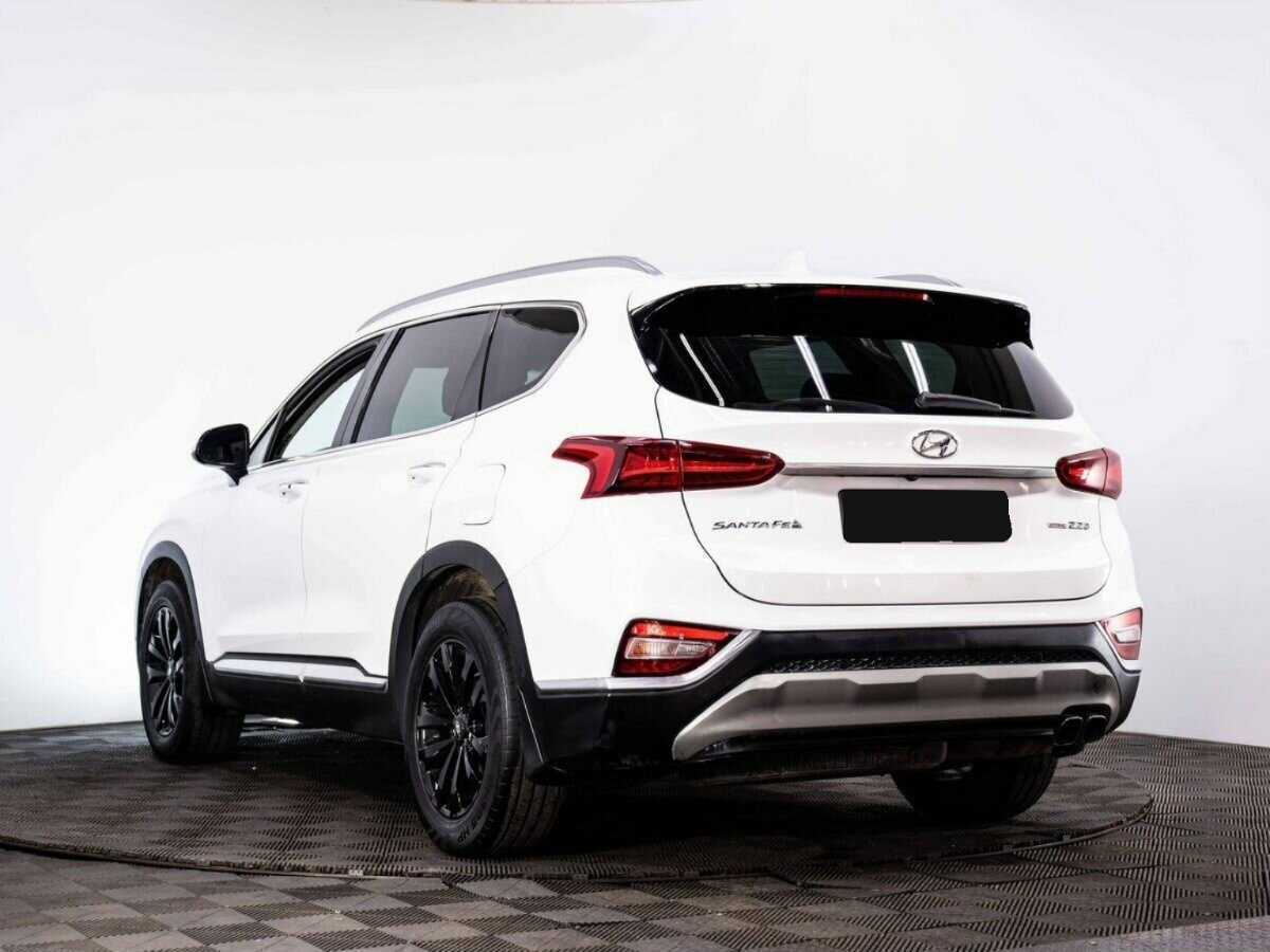 Hyundai Santa Fe б/у, 2019, Автоматическая. Фото: #3