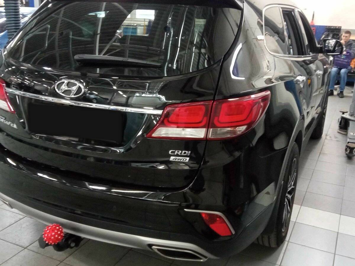 Hyundai Santa Fe б/у, 2018, Автоматическая. Фото: #2