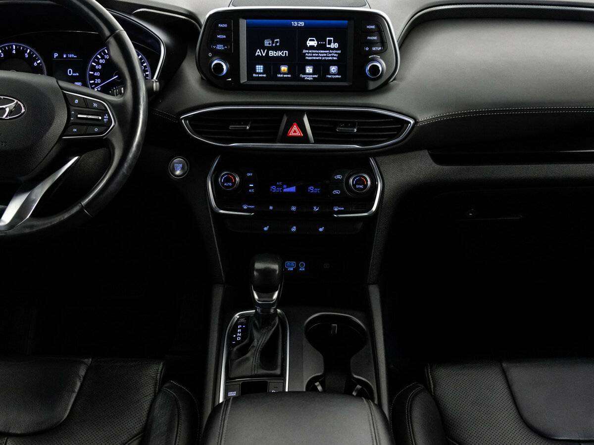 Hyundai Santa Fe б/у, 2018, Автоматическая. Фото: #10