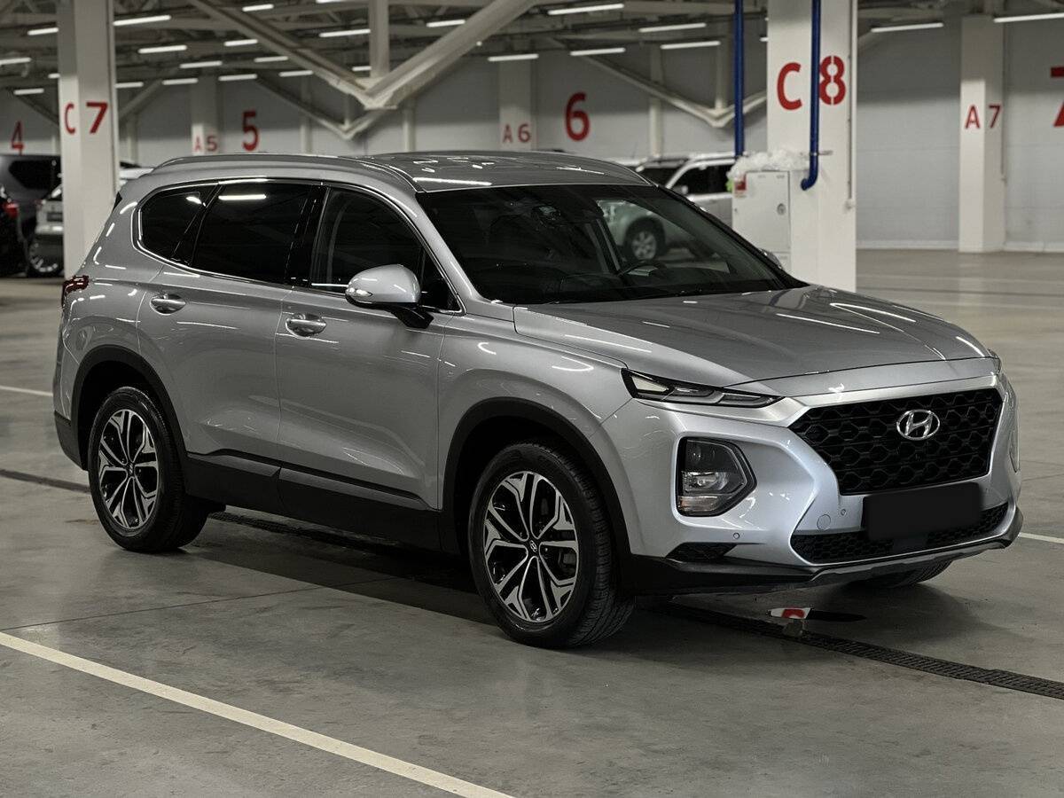 Hyundai Santa Fe б/у, 2019, Автоматическая. Фото: #2