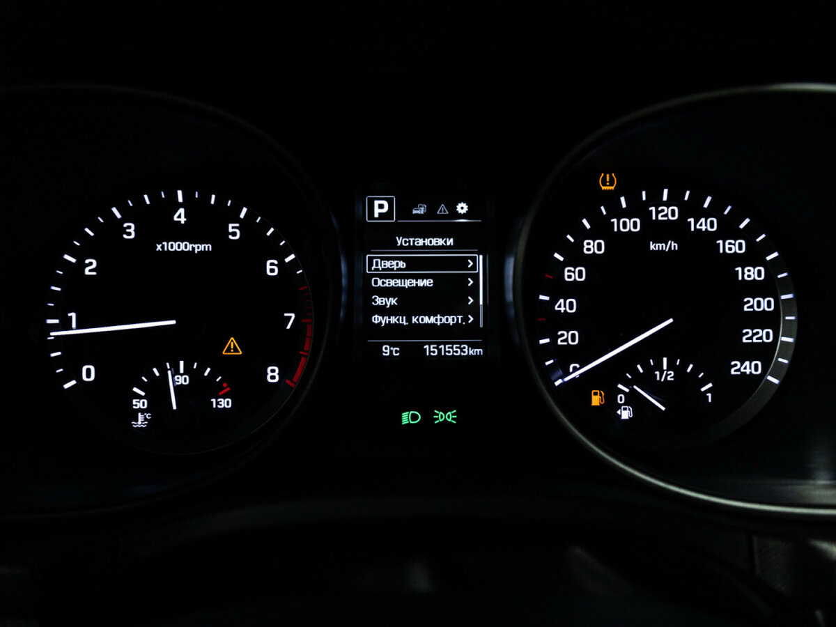 Хендай Санта Фе б/у, 2017, Автоматическая. Фото: #9