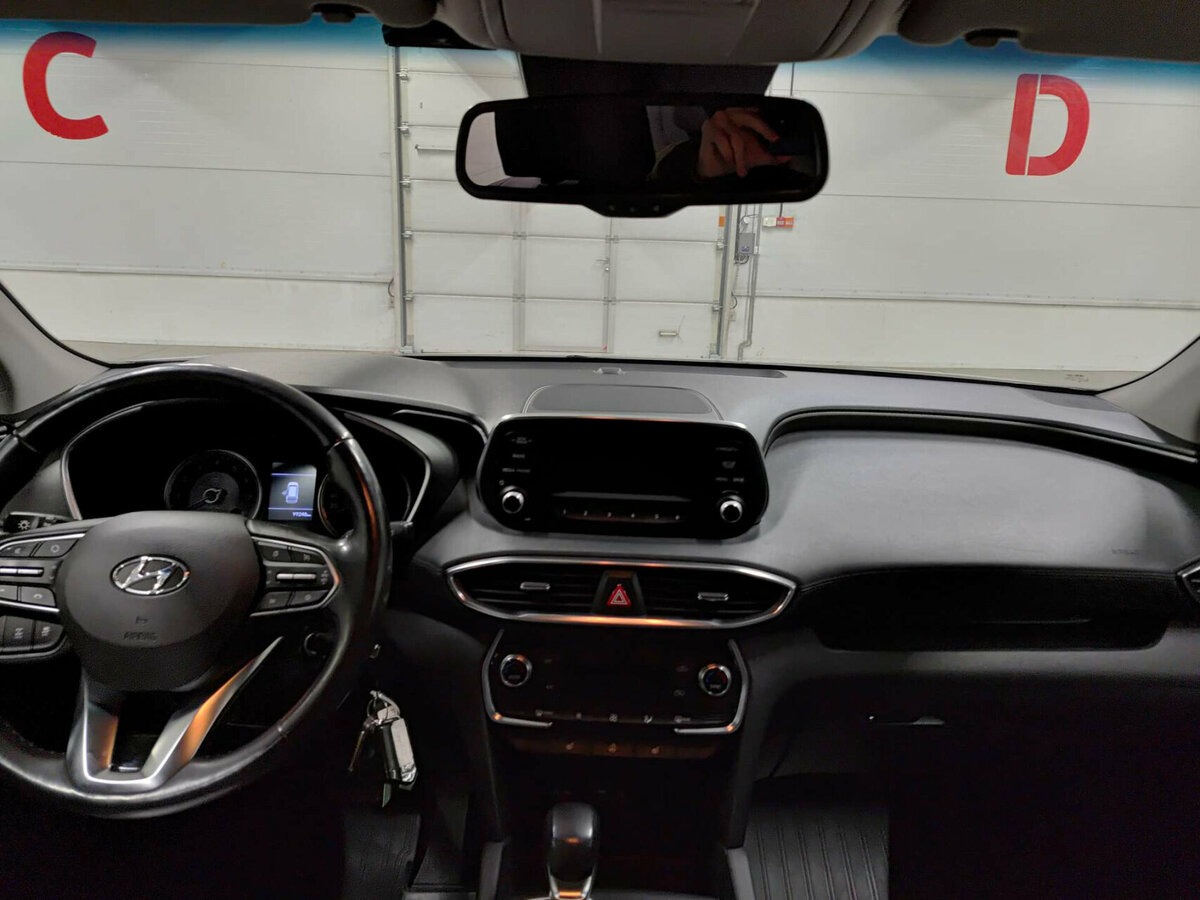 Hyundai Santa Fe б/у, 2019, Автоматическая. Фото: #13